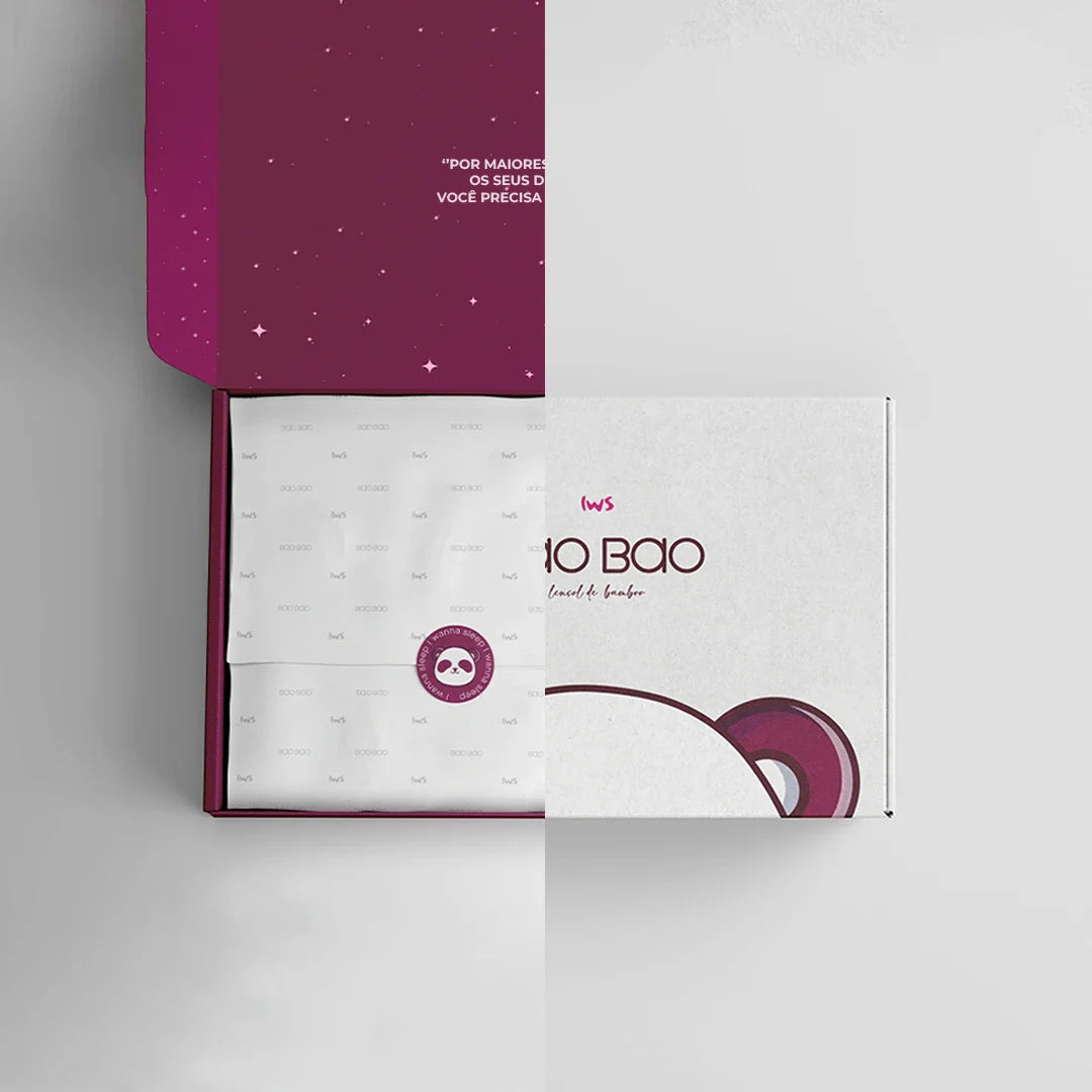 Kit com 4 Jogos de Cama Bao Bao Cappi