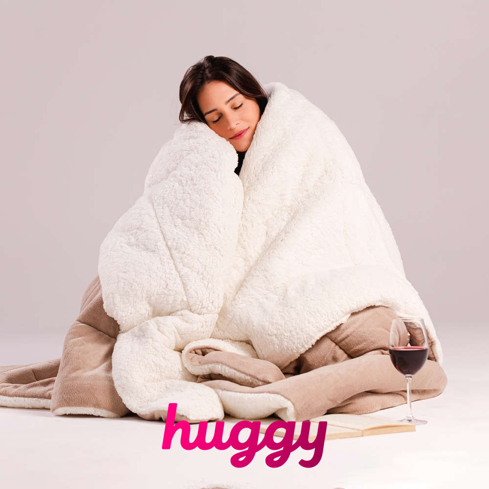 Kit Aconchego SuaToca: Cobertor Huggy + 2 Travesseiros Cappi