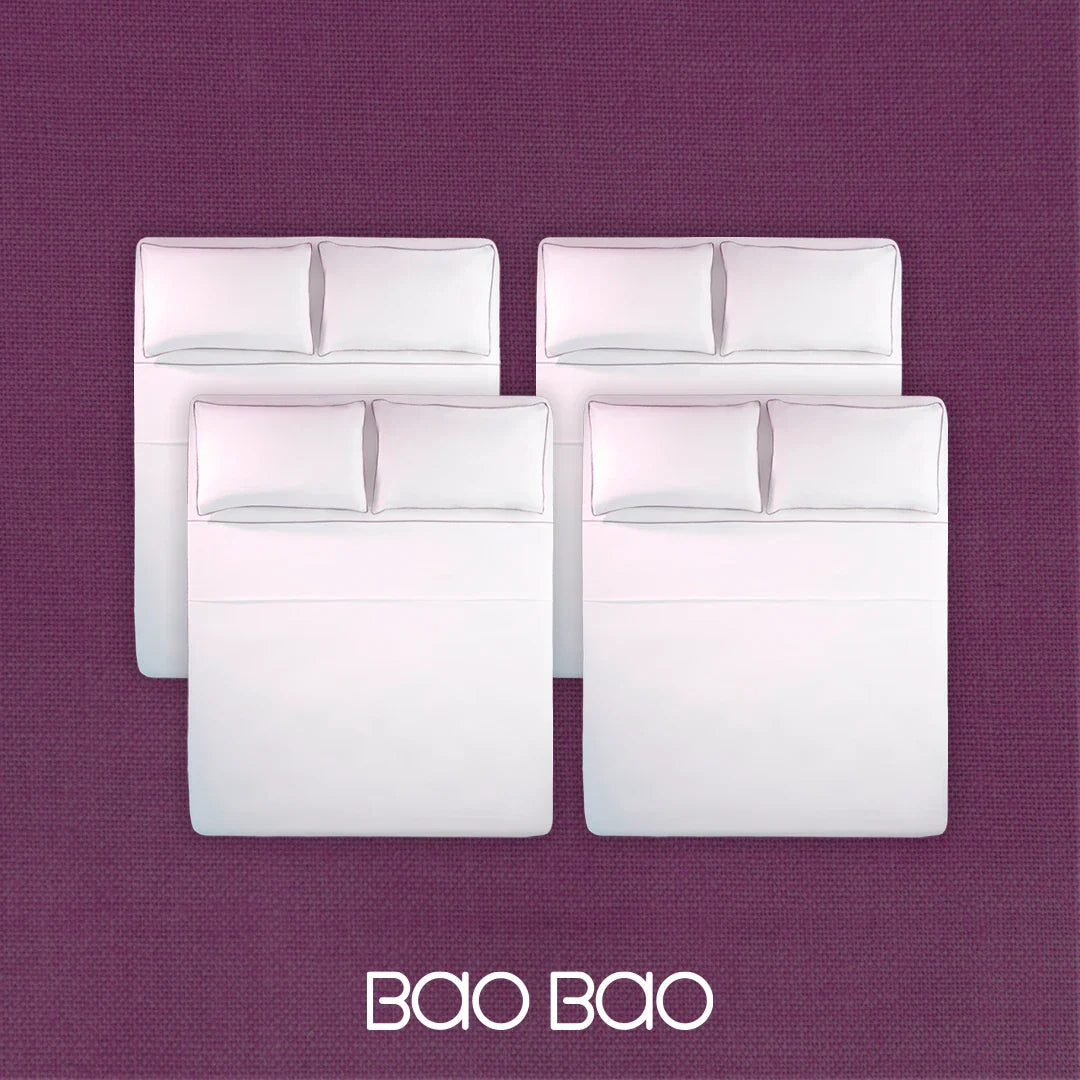 Kit com 4 Jogos de Cama Bao Bao Cappi