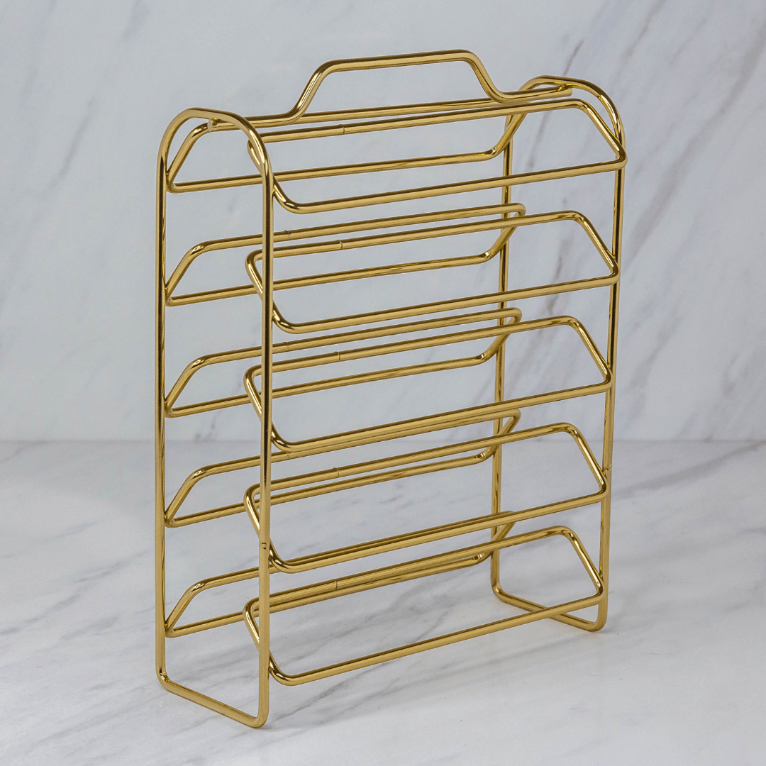Organizador Porta Cápsulas de Café Nespresso Dourado