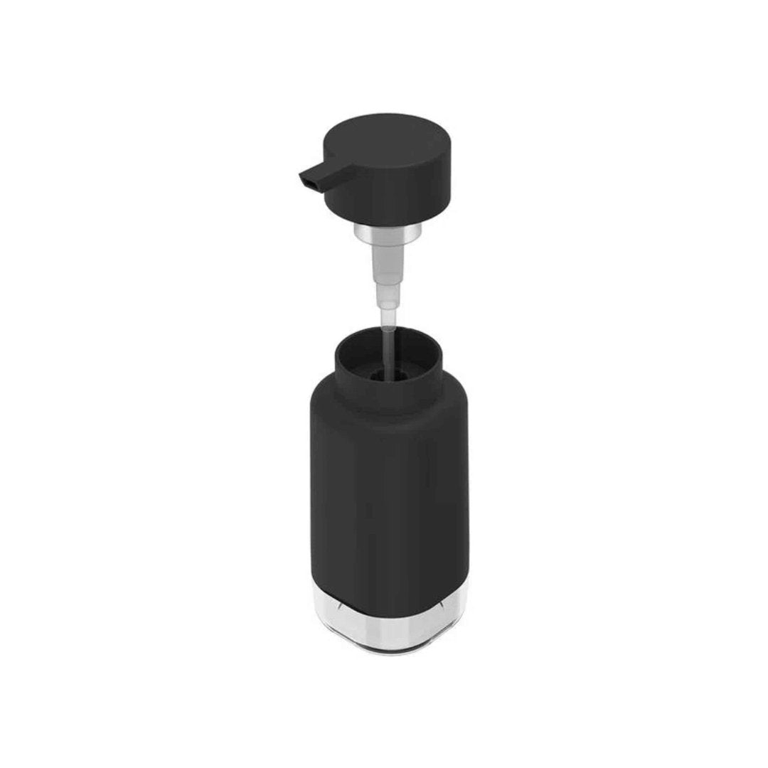Dispenser Porta Detergente Premium Trium 500ml Preto Fechado