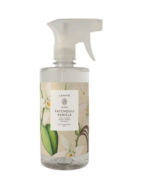 Água Perfumada Patchouli Vanilla 500ml L'Envie