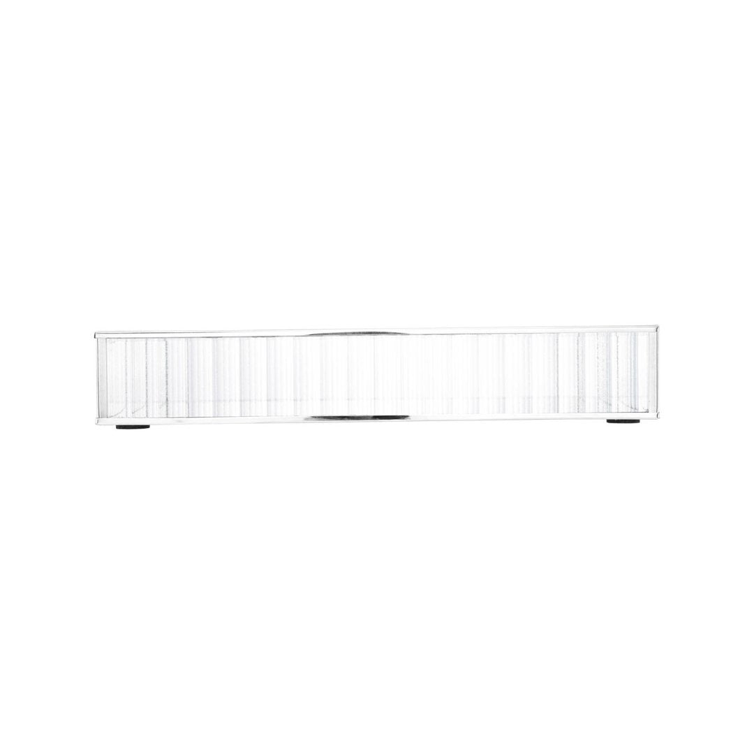 Bandeja de Metal Espelhada Cromada 25cm