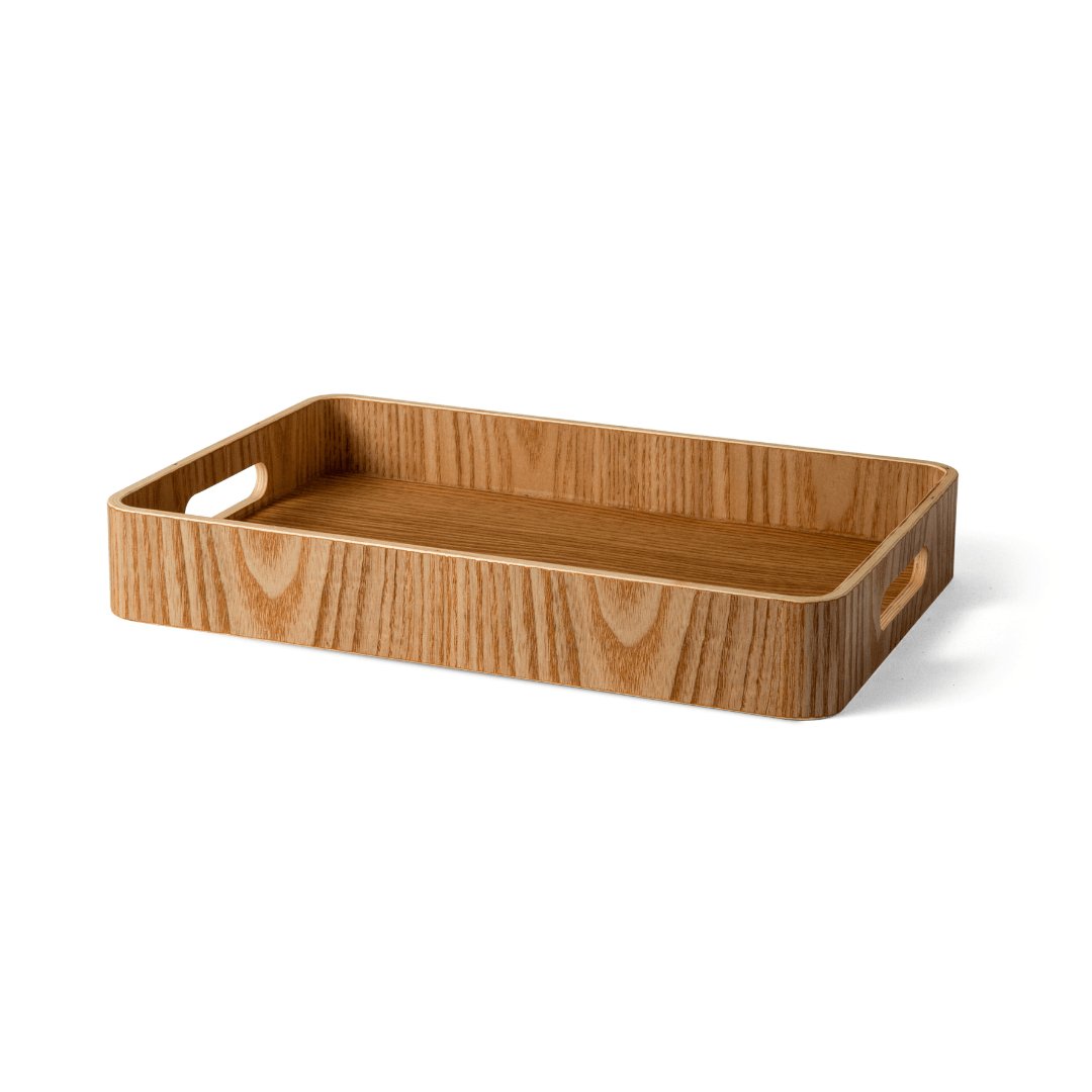 Bandeja Decorativa em Madeira 33cm