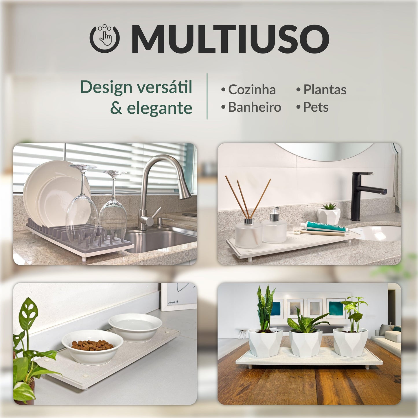 Bandeja Organizadora Multiuso | DryRack | Loja Momo