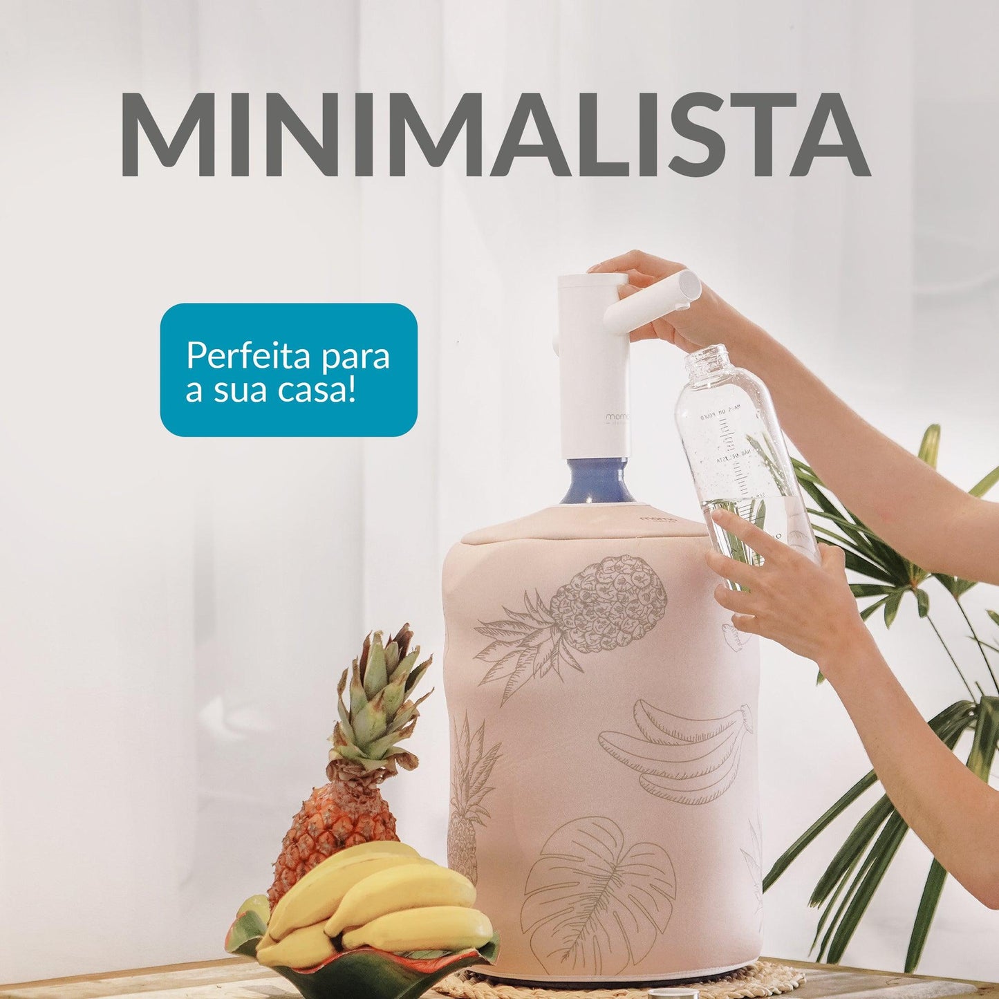Bebedouro Bomba Elétrica para galão de água | Momo M4 | Loja Momo