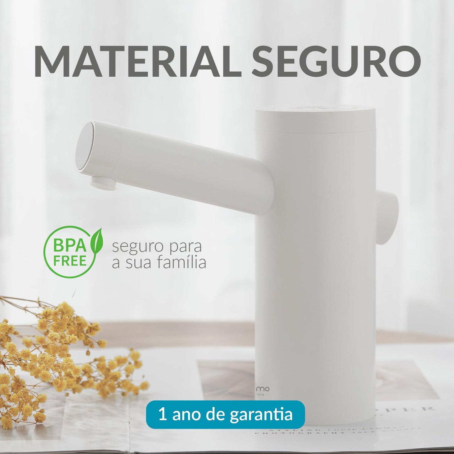 Bebedouro Bomba Elétrica para galão de água | Momo M4 | Loja Momo