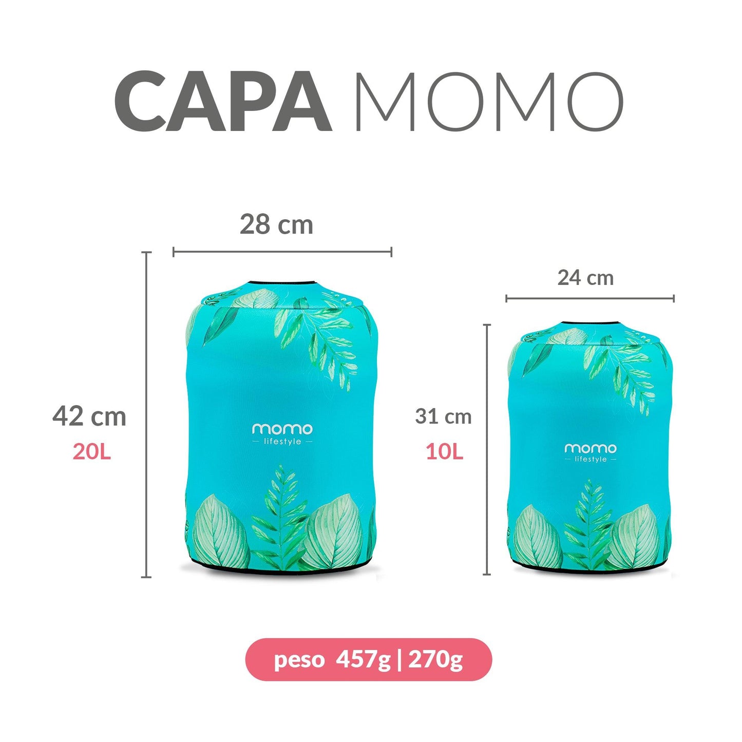 Capa para Galão de Água 20 Litros | Capa Momo | Loja Momo