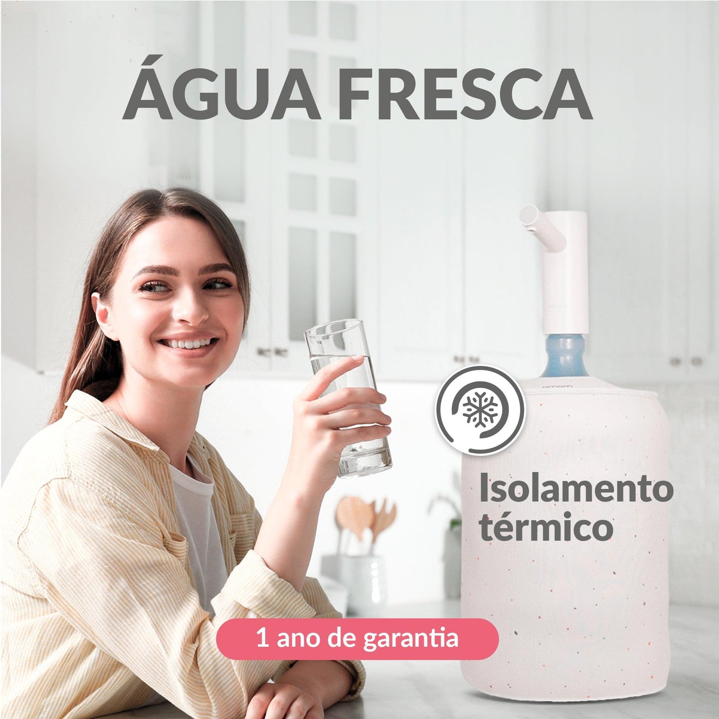 Capa para Galão de Água 20 Litros | Capa Momo | Loja Momo