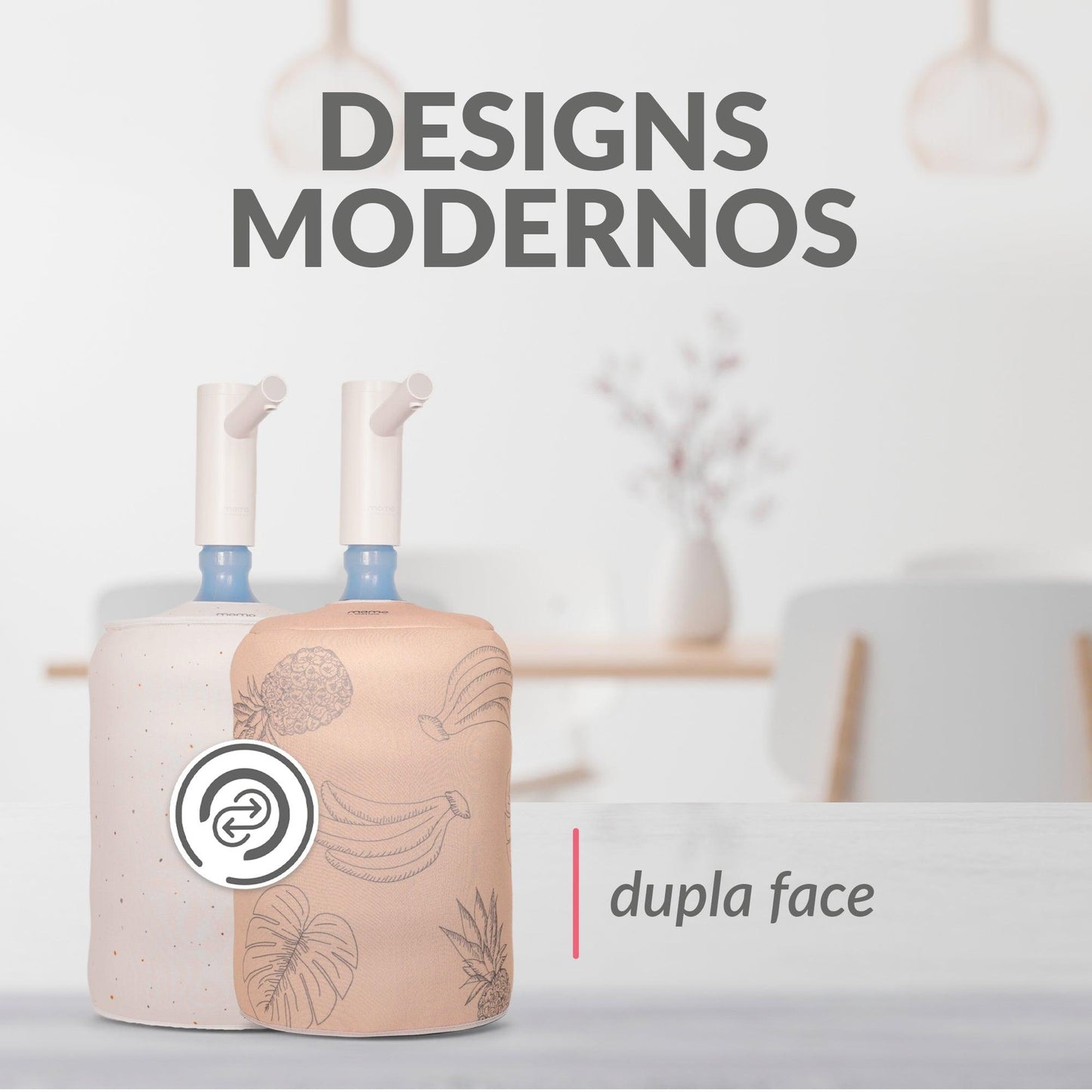 Capa para Galão de Água 20 Litros | Capa Momo | Loja Momo
