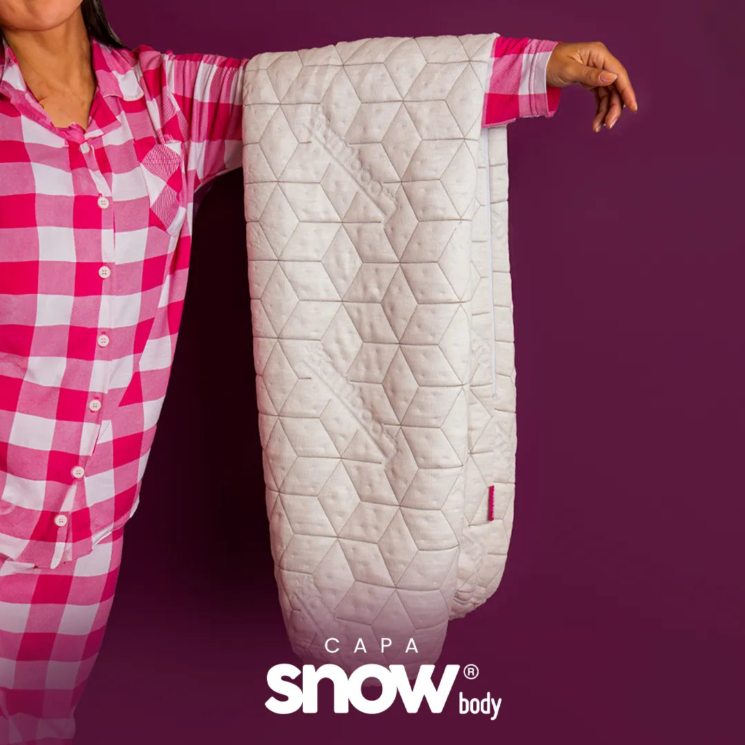 Capa para Travesseiro Cappi Body (150x20cm) - Abraço Longo de Conforto