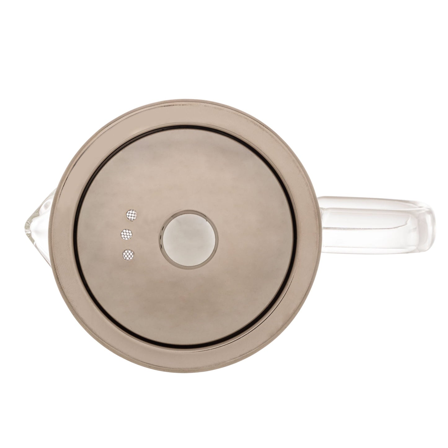 Chaleira de Vidro Borossilicato 550ml