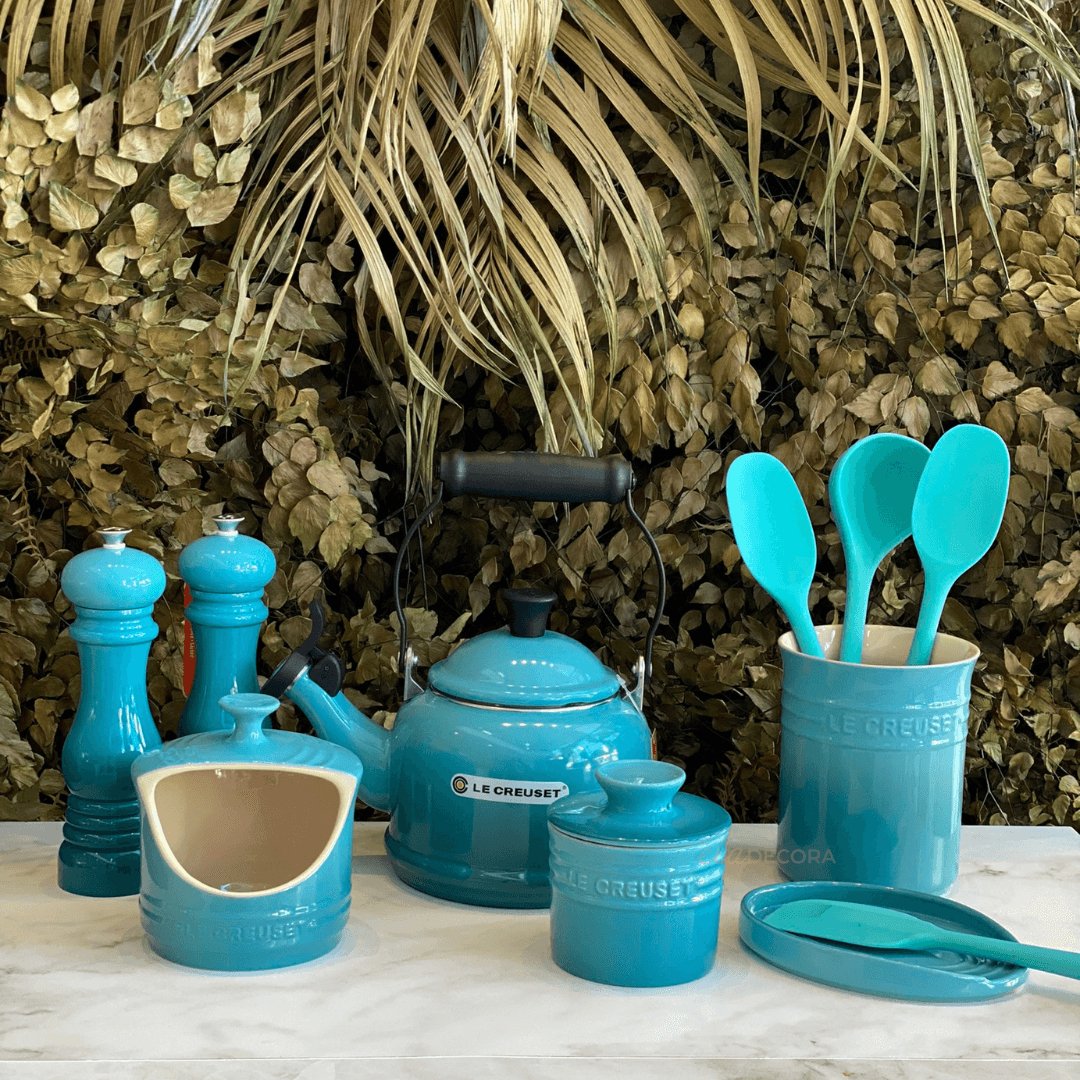 Chaleira Demi Azul Caribe 1,1 Litros Le Creuset