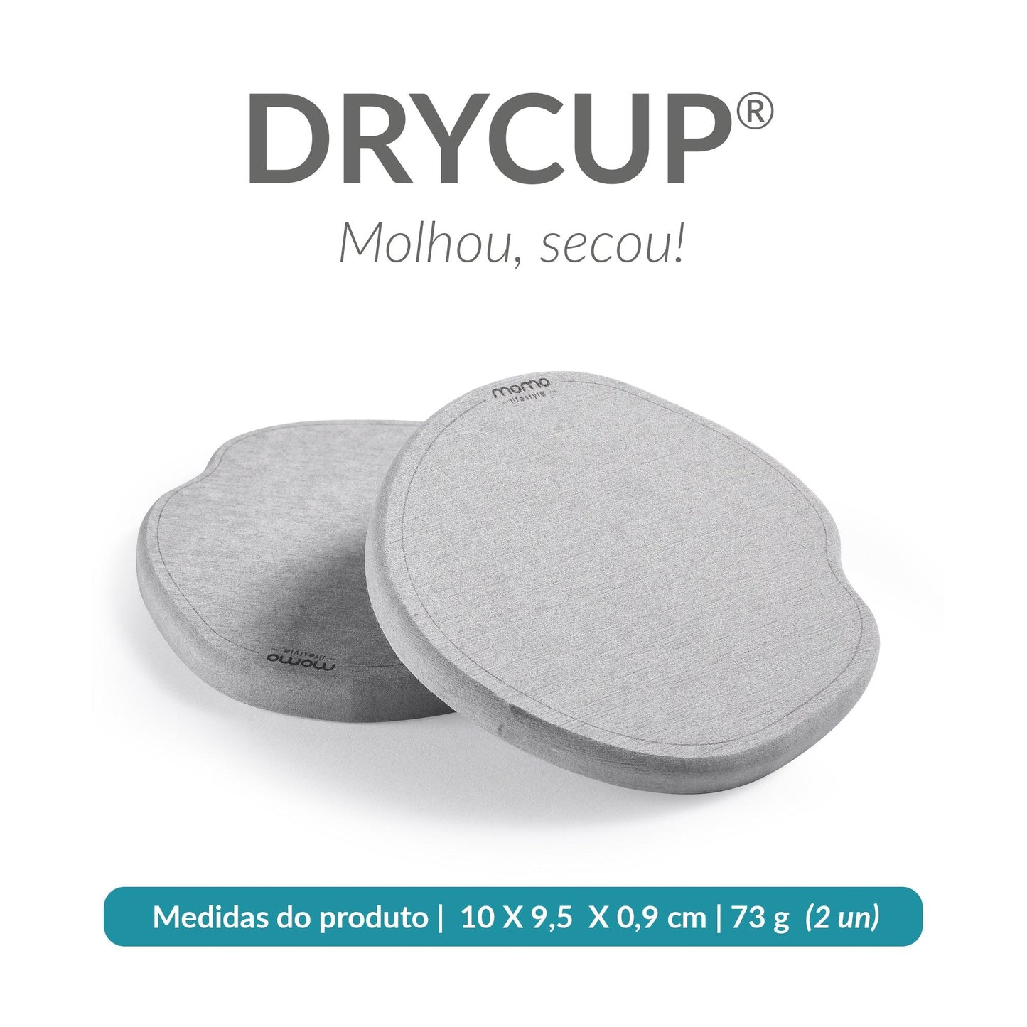 Porta Copos Absorvente | Drycup | Loja Momo