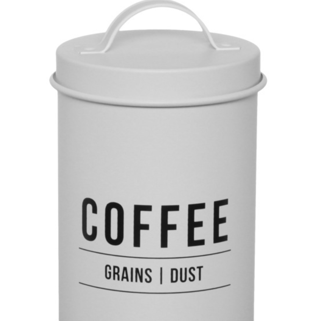Lata Pote para Café Manhattan Branca 1,2 Litros