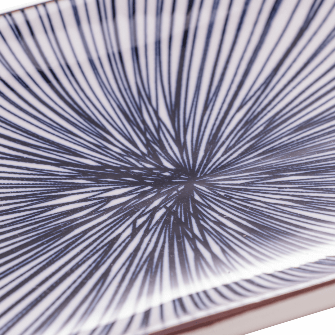 Prato Retangular em Porcelana Koji 25cm