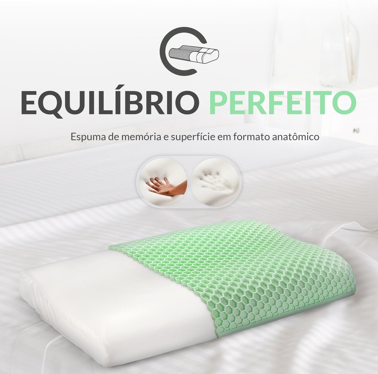 Travesseiro Ortopédico Cervical – Cappi