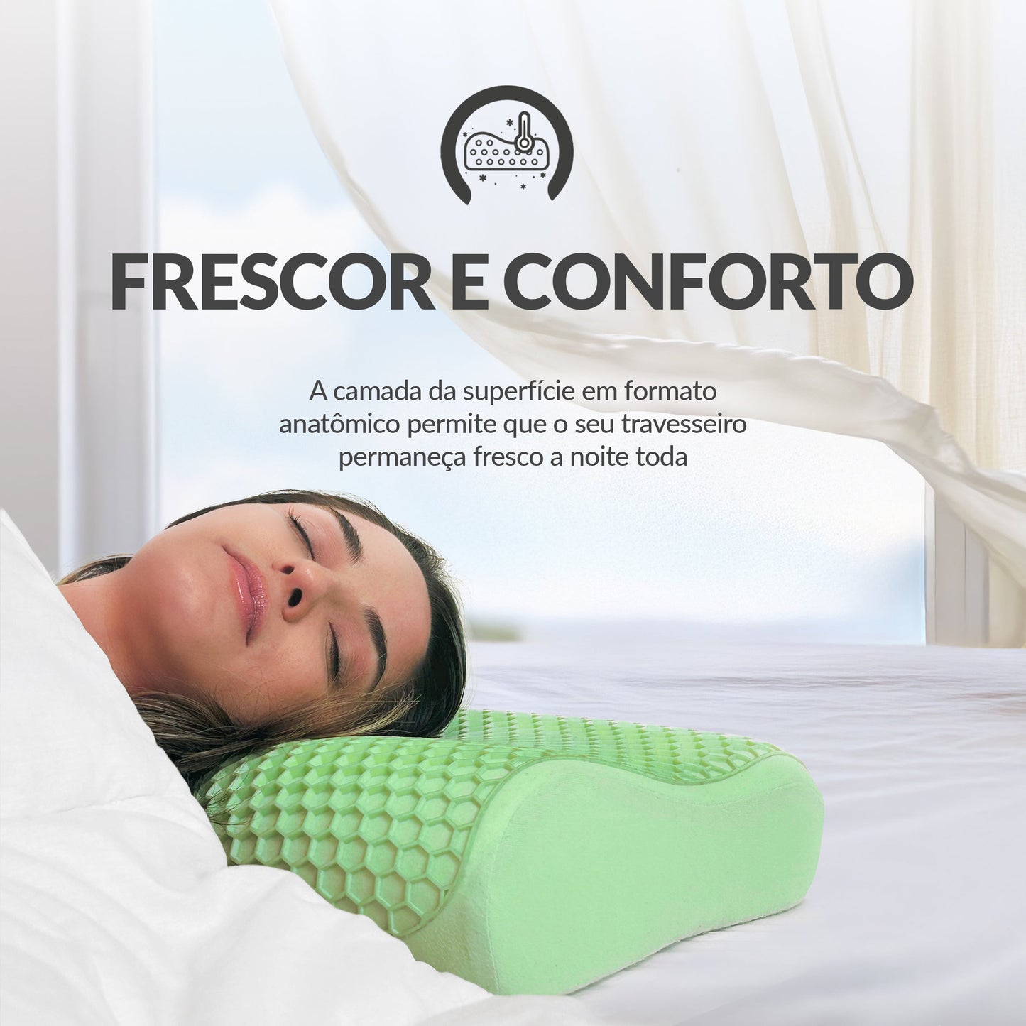 Travesseiro Ortopédico Cervical – Cappi