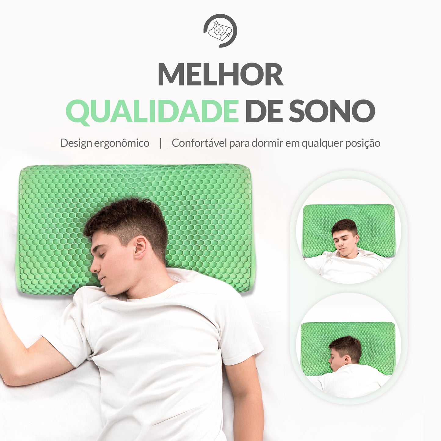 Travesseiro Ortopédico Cervical – Cappi