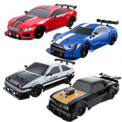 AE86 Carro de Controle Remoto para Crianças, Brinquedos do Veículo de Corrida, GTR RC de Alta Velocidade, Carros Elétricos Drift, Presente, 1:16, 4WD, 2.4G