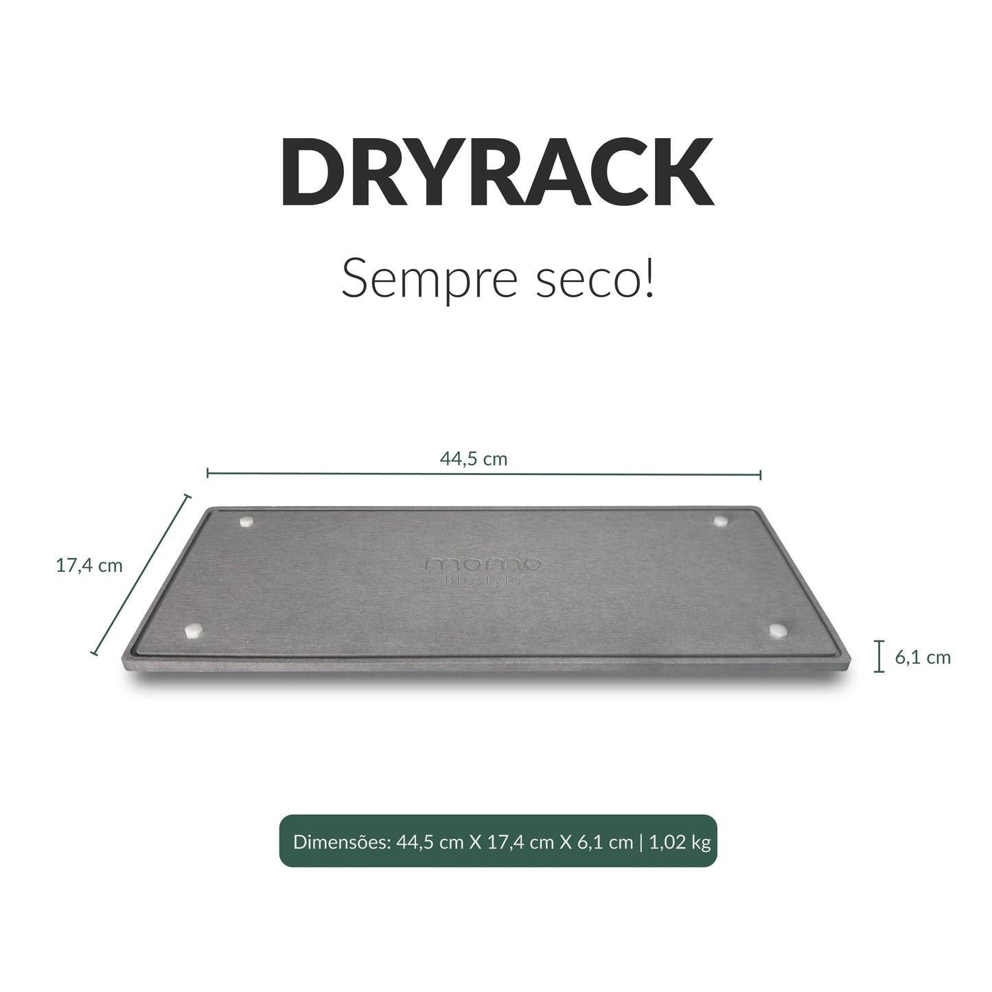 Bandeja Organizadora Multiuso | DryRack | Loja Momo