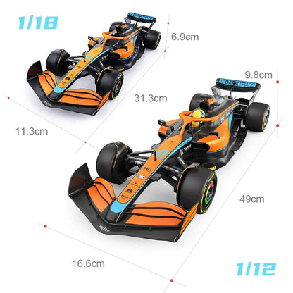 Controle remoto brinquedo modelo série para crianças, presente brinquedo elétrico, F1 Super Racing, 1: 12 RC