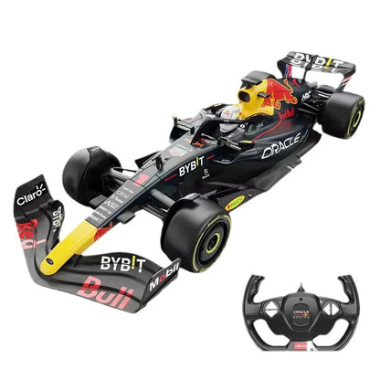 Controle remoto brinquedo modelo série para crianças, presente brinquedo elétrico, F1 Super Racing, 1: 12 RC