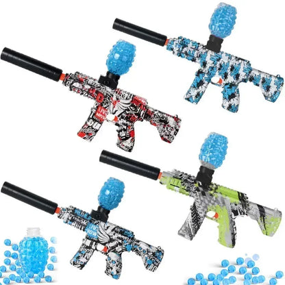 Crianças splatter bola de água gel contas armas brinquedo arma elétrica brinquedos queima hidrogel bola água armas crianças brinquedos esportivos