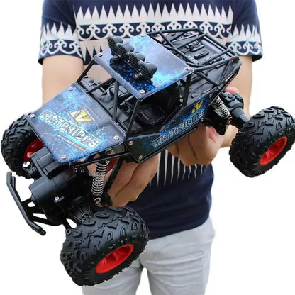 Grande carro de controle remoto, deriva off-road, escalada 4x4, Bigfoot Speedracing, brinquedo de carregamento, presente das crianças, escala 1:12