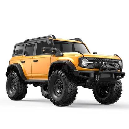 Huangbo-Modelo de veículo off-road de controle remoto para adultos, simulação escalada brinquedo, carro rc, presente de natal para meninos, r1001, 1:10, 2.4g, escala completa