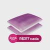 Kit com 2 Travesseiros Cappi Skin: Dupla de Beleza e Conforto