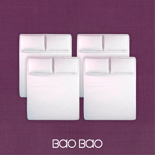 Kit com 4 Jogos de Cama Bao Bao Cappi