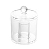 Porta Algodão e Cotonete de Acrilico 13cm