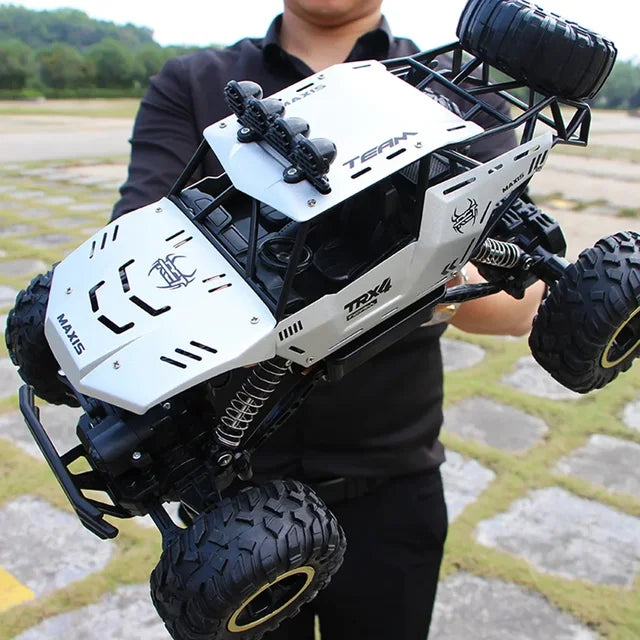 Grande carro de controle remoto, deriva off-road, escalada 4x4, Bigfoot Speedracing, brinquedo de carregamento, presente das crianças, escala 1:12