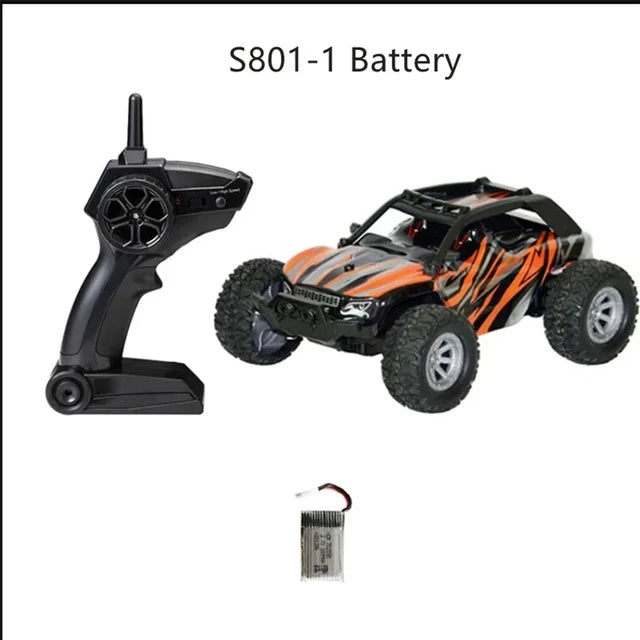 S803 Mini carro de corrida de alta velocidade com luz LED para crianças, controle remoto por rádio, brinquedos de carros drift, 20 Kmph RC, 1:32, 2.4G, 2CH, novo