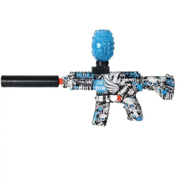 Pistolas elétricas infantis de brinquedo, pistolas de gel, óculos de proteção, brinquedos ao ar livre, presente infantil, 2024