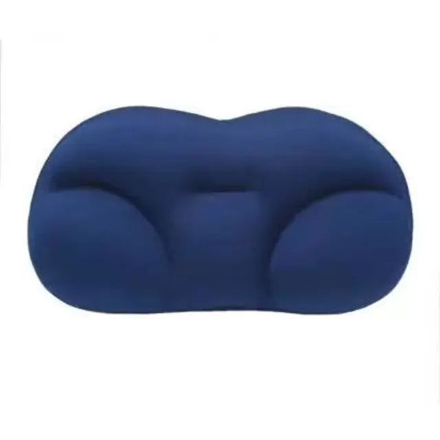 Travesseiro ergonômico todo redondo em forma de ovo para dormir, travesseiro macio, travesseiro de enfermagem, espuma de memória, travesseiros ergonômicos