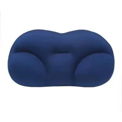 Travesseiro ergonômico todo redondo em forma de ovo para dormir, travesseiro macio, travesseiro de enfermagem, espuma de memória, travesseiros ergonômicos