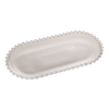 Travessa em Cristal de Chumbo Oval Pearl 24cm