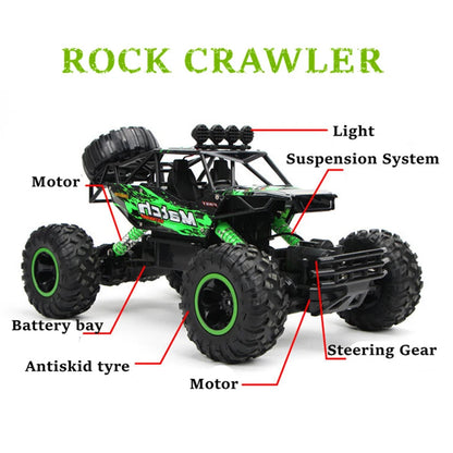 Zwn 1:12 / 1:16 4wd rc carro com luzes led 2.4g carros de controle remoto de rádio buggy caminhões de controle off-road meninos brinquedos para crianças