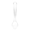Açucareiro em Cristal de Chumbo Martelado com Colher com Borda Dourada Petra 10cm