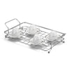 Bandeja 49x26x9,5 cm Cromado Fosco