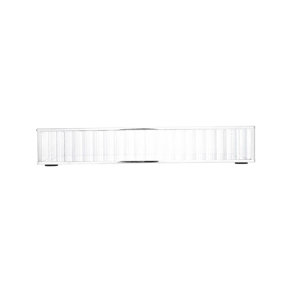 Bandeja de Metal Espelhada Cromada 25cm