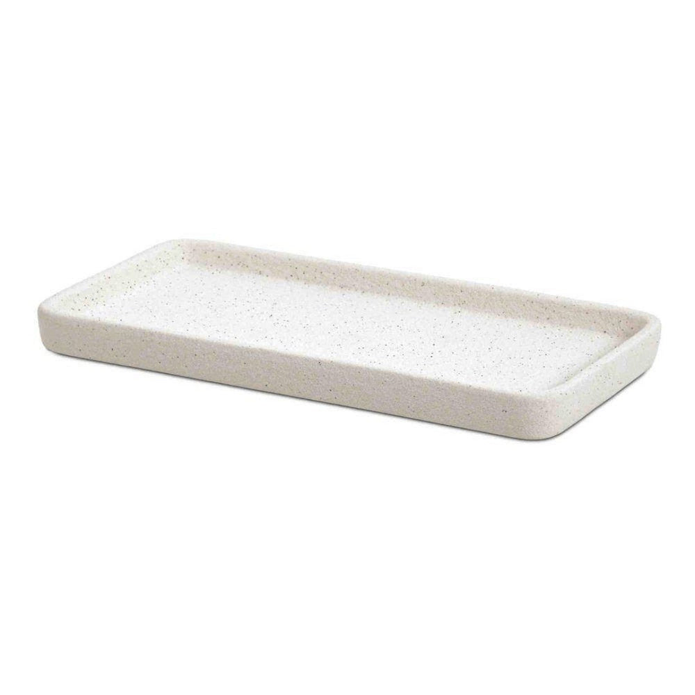 Bandeja em Cerâmica Branca 20cm