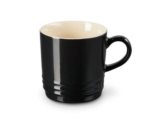 Caneca de Cappuccino Black Ônix Preta 200ml Le Creuset