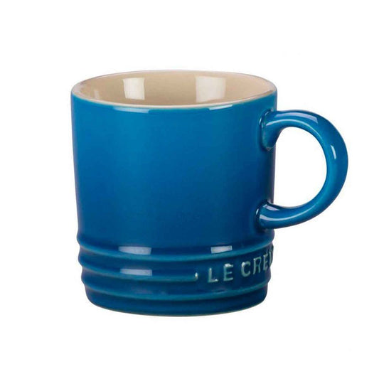 Caneca De Cappuccino Cerâmica Azul Marseille Le Creuset - 200 ml