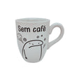 Caneca de Porcelana Meme Branca 350ml