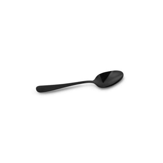 Colher De Café Mesa Posta Ônix Aço Inox - 10,2 x 2 cm