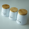 Lata Porta Condimentos Sunshine Sugar Branco 800ml