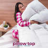 Pillow Top Cappi Pluma Natural de Ganso: Luxo e Suavidade Incomparáveis